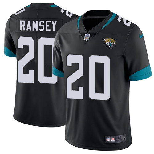 Nike Jacksonville Jaguars 20 Jalen Ramsey Black Team Color Men Stitched NFL Vapor Untouchable Limited Jersey